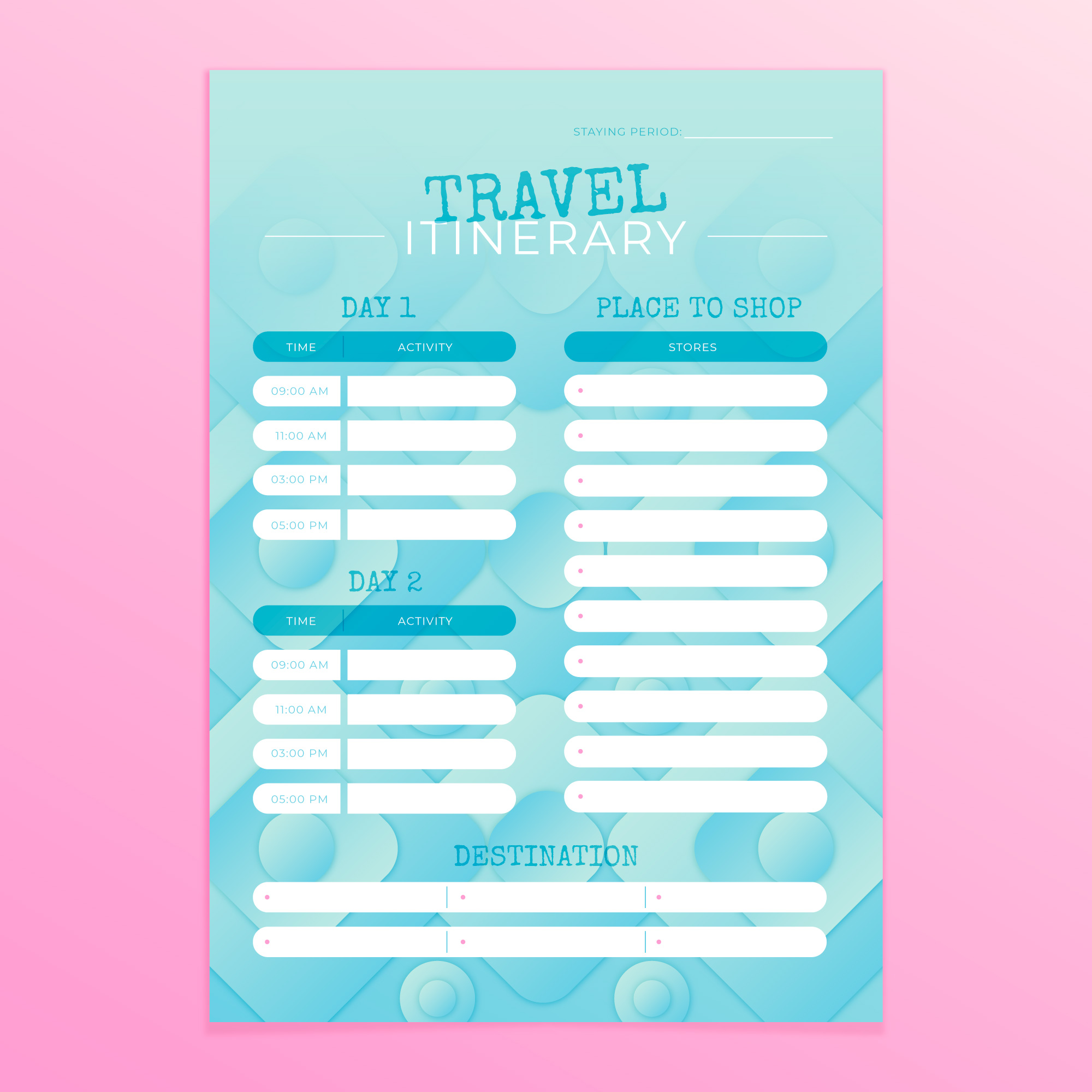 Custom Itineraries